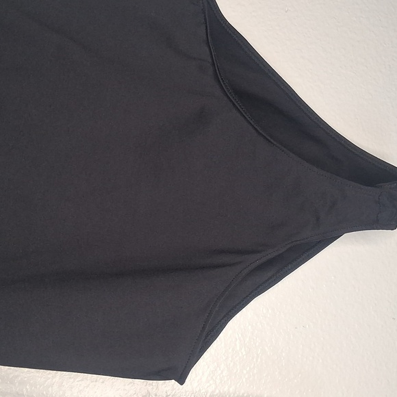 Zara Women's Solid Round Neck Long Sleeve Stretchy Bodysuit Black Size Medium - Picture 5 of 15
